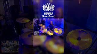 Marduk  Werwolf Drum cover fragment blackmetal metal [upl. by Worrad]