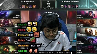 G2 vs DWG  Game 4  2019 Worlds Quarterfinals  Twitch VOD with Chat [upl. by Stanly]