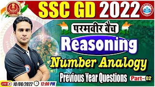 Number Analogy Reasoning Tricks  SSC GD Reasoning Class 8 Reasoning For SSC GD SSC GD Exam 2022 [upl. by Aerdnael476]