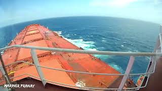 Worlds largest bulk carrier  Deck washing on a Valemax  VLOC PART2 [upl. by Vacla]