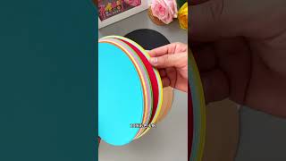 Round card paper can be painted and made into handicrafts There are many colors for making vari [upl. by Glorianna]