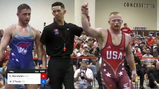 2024 Men’s Freestyle Senior World Team Trials Chance Marsteller vs Keegan OToole 79 KG Semifinals [upl. by Alset]