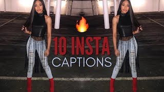 10 INSTAGRAM CAPTION IDEAS [upl. by Werby]