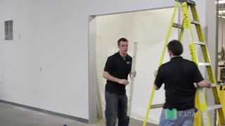 How to install an Eliason Sliding Cooler Door [upl. by Thorsten256]