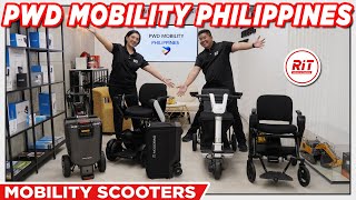 Mobility Scooter  PWD Mobility Philippines  RiT Riding in Tandem [upl. by Zelig115]