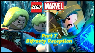 Lego Marvel Super Heroes Part 7 Bifrosty Reception [upl. by Eidolem]