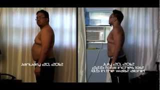 My 6 Month Beachbody Transformation Power 90 Insanity P90X and Shakeology [upl. by Meredeth33]