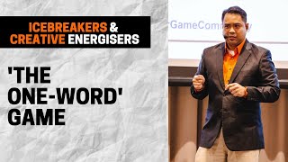 Icebreakers and Creative Energisers How to Play One Word game [upl. by Silberman754]