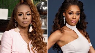 RHOP Monique Samuels Says Candiace Is Weird For Signing Up For Traitors Pregnant amp She Dropped Out [upl. by Lilith]