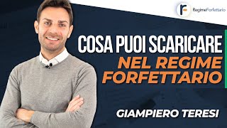 Cosa si può scaricare nel Regime Forfettario [upl. by Adnahsam573]