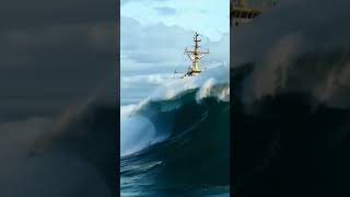 What Happens When a Ship is Trapped in a Giant Wave tidalwave ship dangerouswaves [upl. by Enomed466]