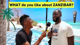 I Went to a luxury hotel and asked a TOURIST about ZANZIBAR [upl. by Palumbo]