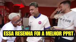 OLHA ESSA RESENHA MC CABELINHO JON VLOGS BOCA DE 09 NA LAJE NA FAVELA DO CABELINHO  mccabelinho [upl. by Osher872]