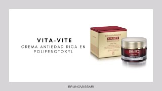 Kianty Vita Vite  Crema antiedad rica en polifenotoxyl [upl. by Fina]