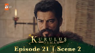 Kurulus Osman Urdu  Season 4  Episode 21 Scene 2  Mujhe woh Olof ka sar dega [upl. by Kcaj]