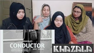 Reaction on Conductor  Khazala  punjabi song [upl. by Dumah894]