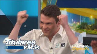 Patricio O’Ward un enamorado de las pistas  Titulares y Más  Telemundo Deportes [upl. by Clayson]