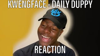 Kwengface  Daily Duppy  GRM Daily REACTION [upl. by Atiuqahc]