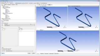 Using ANSYS Fluent Mesh Morpher Optimizer in ANSYS Workbench Part III [upl. by Oiril]