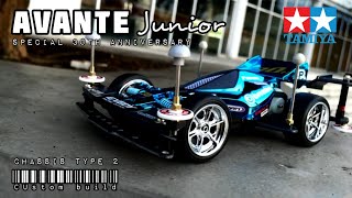 TAMIYA AVANTE JUNIOR 30TH ミニ四駆 ORIGINAL  MINI4WD CLASSIC [upl. by Athal]