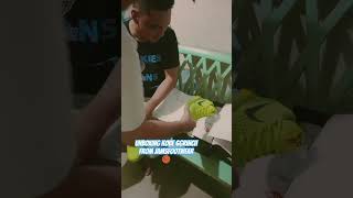 unboxing shoes kobe 6 grinch from legit shoes store viralshort jamsfootwear shoeslovers kobe6 [upl. by Sidonia]