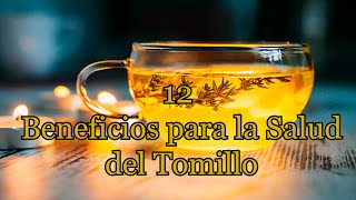 12 Beneficios para la Salud del Tomillo [upl. by Doti]