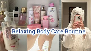 Relaxing Body Care Routine  Shower Routine  Pampering routine 👳✨️ [upl. by Ramak153]