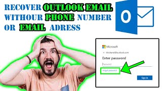 How to Recover Outlook Password without Phone Number and email 2020 Outlook Forget Password [upl. by Stern]