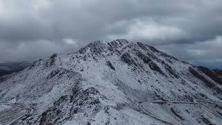 Snow on Swartberg Pass 8 July 2024 video 2 [upl. by Volin874]