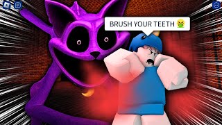 ROBLOX Brookhaven 🏡RP POPPY PLAYTIME Chapter 3 FUNNY MOMENTS CATNAP [upl. by Bernete]