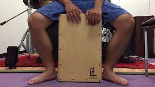 木箱鼓カホンcajon Drum cover Perfect Ed Sheeran [upl. by Ayaros]