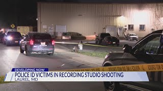 Police ID victims in recording studio shooting [upl. by Yasu]