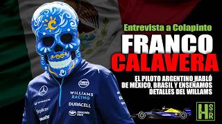 Entrevistas 💙🤍💙 Franco Colapinto en la Fórmula 1 GP Mexico [upl. by Annayak]