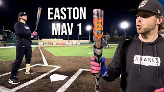 Hitting with the 2024 Easton Mav 1  BBCOR Baseball Bat Review [upl. by Suzanne]