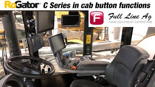 RoGator C Series Cab Buttons and Functions [upl. by Anaujait]