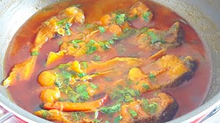 Chitol Machher KaliaChitol fish curry Bengali Fish Curry recipe [upl. by Sverre1]