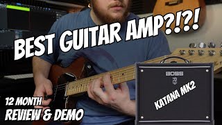 Is THIS the BEST Guitar Amp  Boss Katana Mk 2 REVIEW amp DEMO 1 Year [upl. by Leirea]