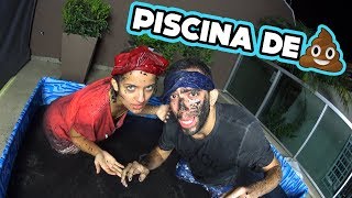 FICAMOS 7 HORAS NUMA PISCINA DE ESTERCO [upl. by Kacie]