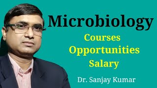 Microbiology Job courses University Opportunity Dr Sanjay Kumar PhD [upl. by Polak]