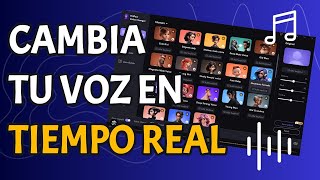 Transforma tu voz en TIEMPO REAL  EFECTOS DE SONIDO  COVERS IA  HITPAW [upl. by Porter]