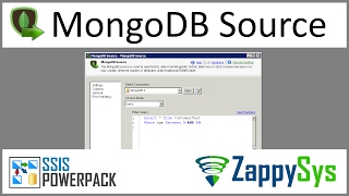 SSIS MongoDB Source  Read multiple arrays from JSON document [upl. by Elohcim]