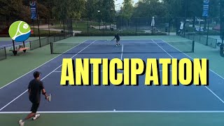 Anticipation and How to Counter Anticipators in Tennis  Tennis Lesson [upl. by Fawn158]