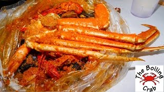 BOILING CRABS quotWHOLE SHABANGquot  SECRET RECIPE [upl. by Fredek]