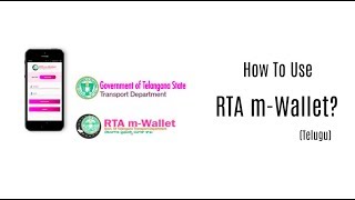 How To Use RTA m Wallet Telangana Governments App [upl. by Hilly]