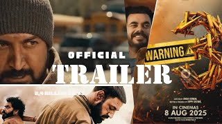 Warning3 official trailer  Punjabi movie GippyGrewal pamma  Prince Kj Jasmin 8 AUG 2025 [upl. by Eivla]