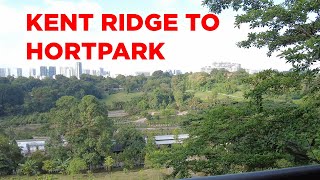 Kent Ridge Park to HortPark  Walking Singapore [upl. by Bolan]