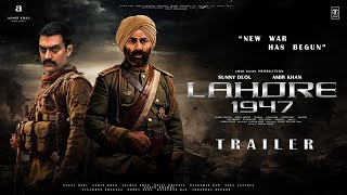 LAHORE 1947  Trailer  Sunny Deol  Aamir Khan  Preity Zinta  Rajkumar Santoshi [upl. by Htrowslle]