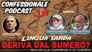 Confessionale Podcast ep85  Reaction alle conferenze di un quotlinguistaquot [upl. by Ettenot]