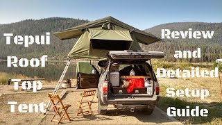 Tepui Tent Review and Detailed Setup Video Part 1 [upl. by Gilud]