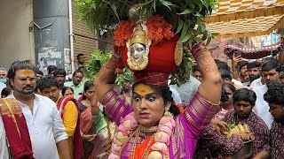 Jogini Shyamala Bonam At Secunderabad Bonalu 2024  Shyamala Bonam At ujjaini mahankali bonalu 2024 [upl. by Carberry]